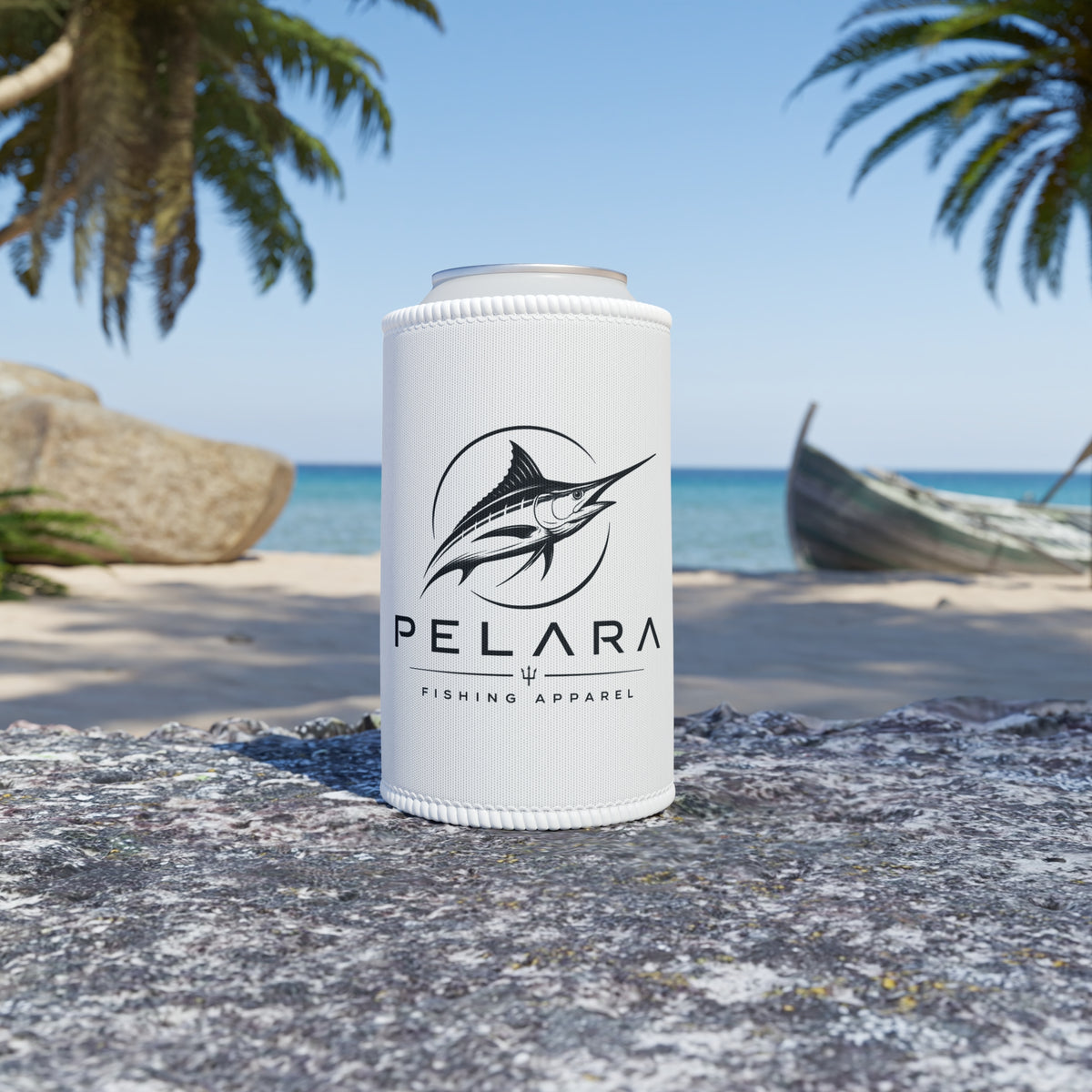 Pelara Fishing Stubby Cooler – Pelara Logo Series