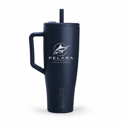 40oz Brumate Insulated Tumbler with Handle & Lid — Pelara Logo Series